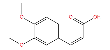 (Z)-3-(3,4-Dimethoxyphenyl)-2-propenoic acid